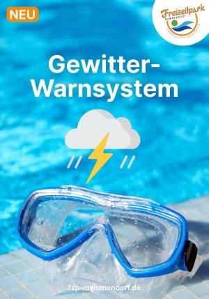 Abbildung des Gewitter-Warnsystem des Freizeitpark Mammendorf